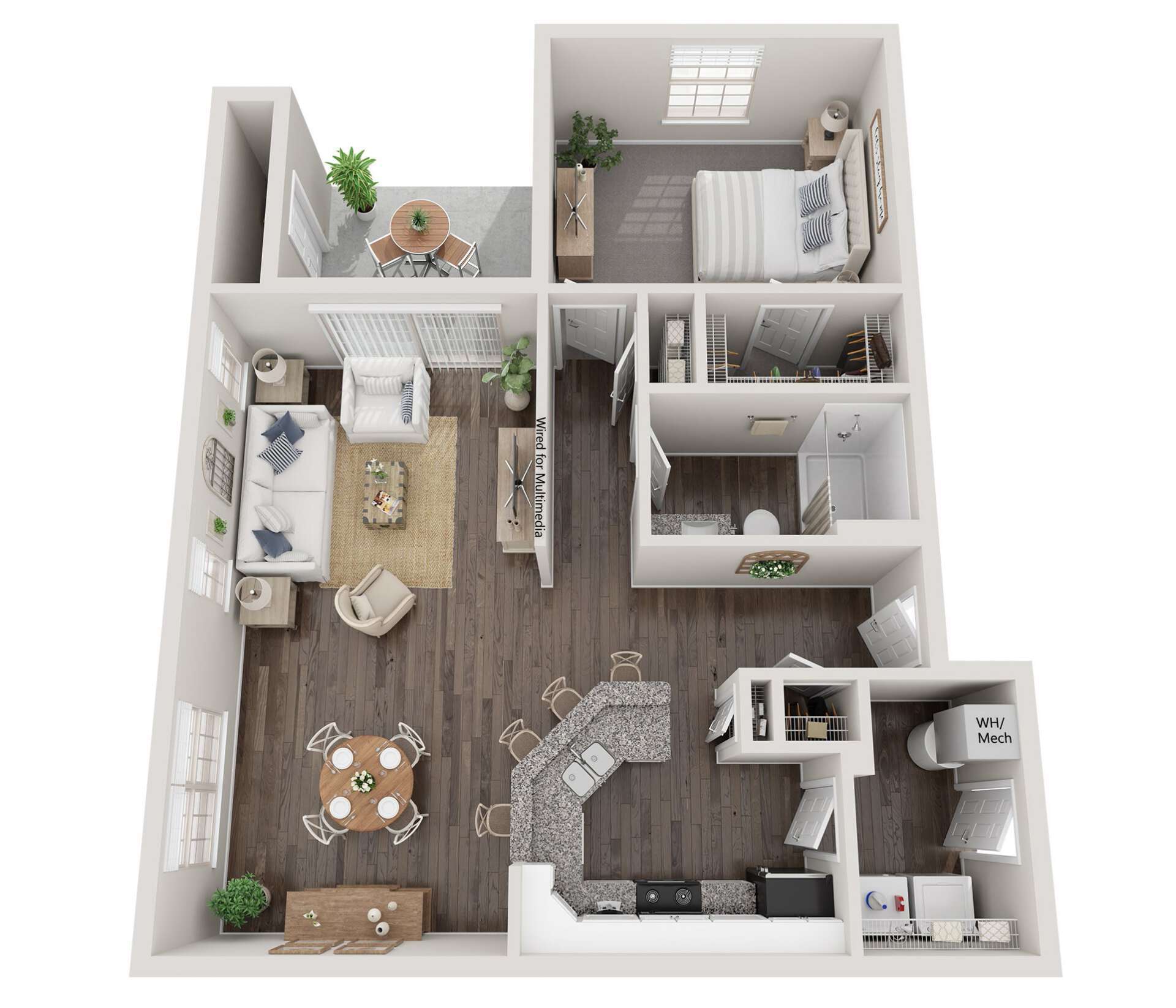 Apartments for Rent in St Charles County MO | 1 Bedroom | The Waterways